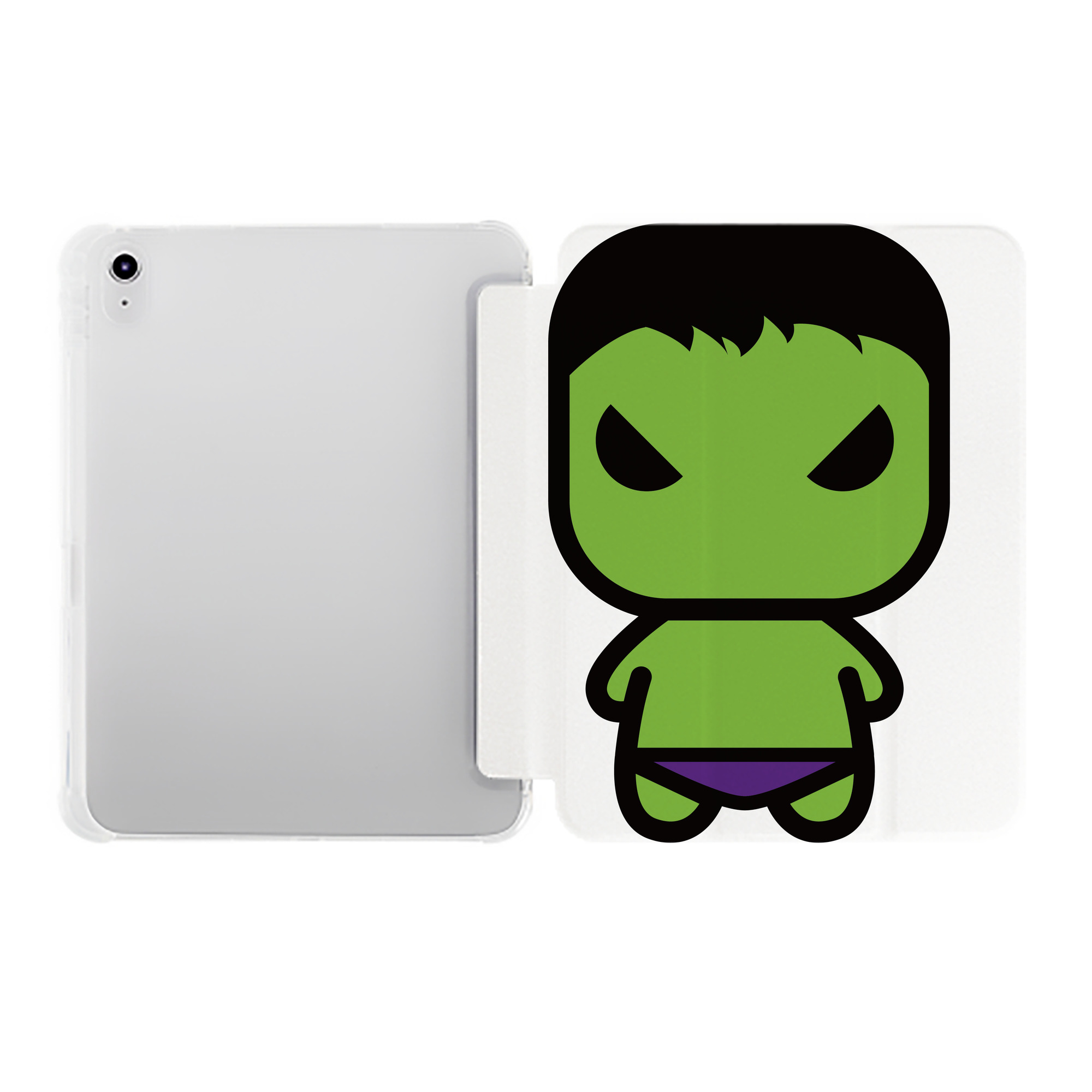 （画像用） アベンジャーズ The Avengers IPad ケース ペン収納付き 三つ折りスタンド PUレザー×シリコン 対応機種9.5/10.5/10.9インチ